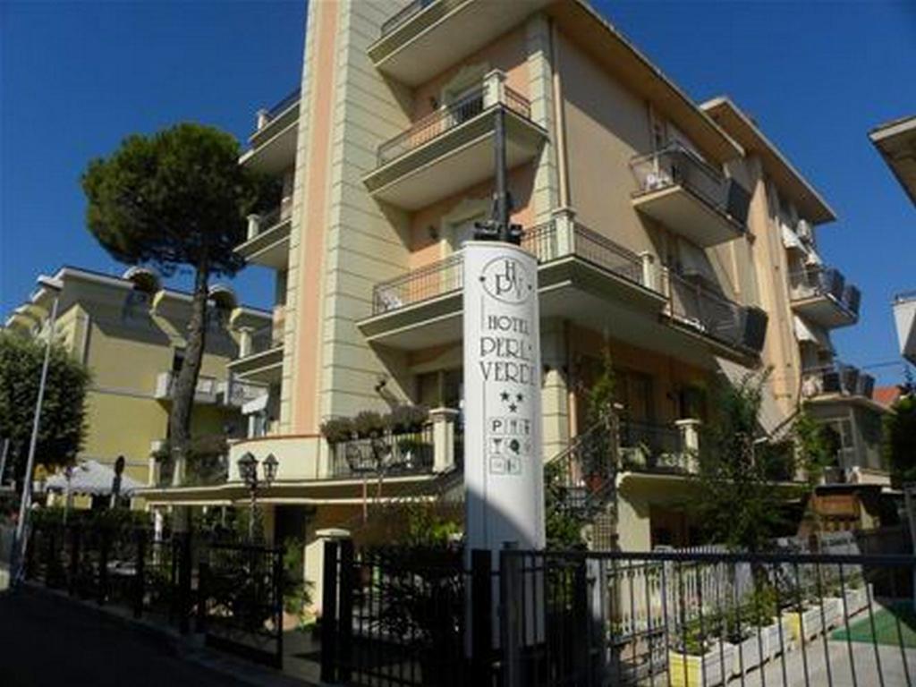 Hotel Perla Verde Rímini Exterior foto